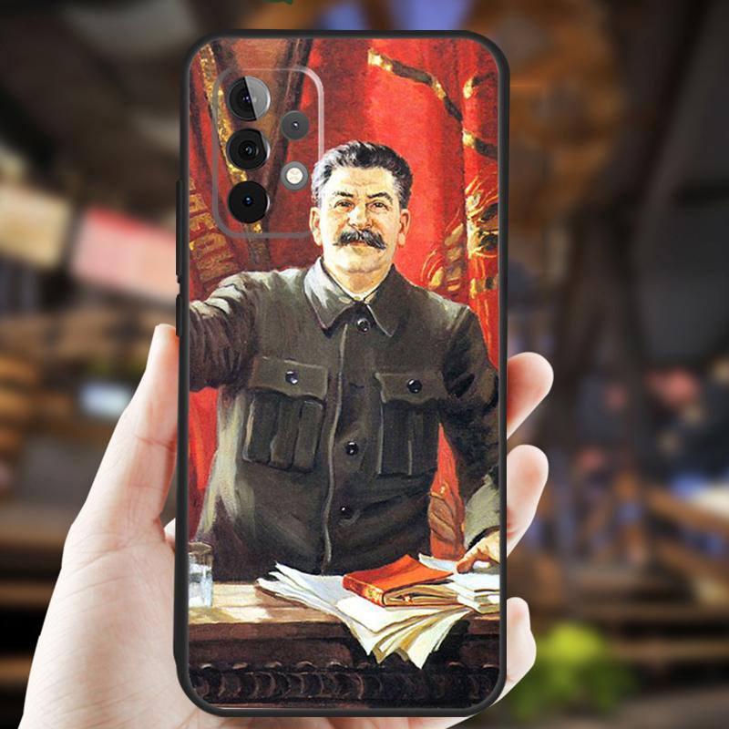 Сталинский Советский Чехол Для Samsung Galaxy A32 A56 A16 A15 A22 A52 A54 A14 A26 A36 A55 A35 A05 A06 A53 A33 A13