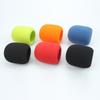 U-Shaped KTV Microphone Sponge Cover - Assorted Colors, Thickened Cotton, Pop Filter for Household Mics