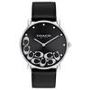Coach ELLIOT Watch, Black Dial, Stainless Steel, Mineral Glass, Quartz Movement, 36mm, Women's, 14504336