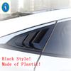 Auto Rear Window Pillar C Post Vent Louvers Scoop Decor Panel Cover Trim For Honda Civic Sedan 2016 -  Interior Accessories