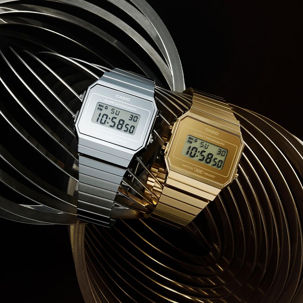 CASIO VINTAGE Mod. ICONIC SLIM GOLD A700WEVG-9AEF