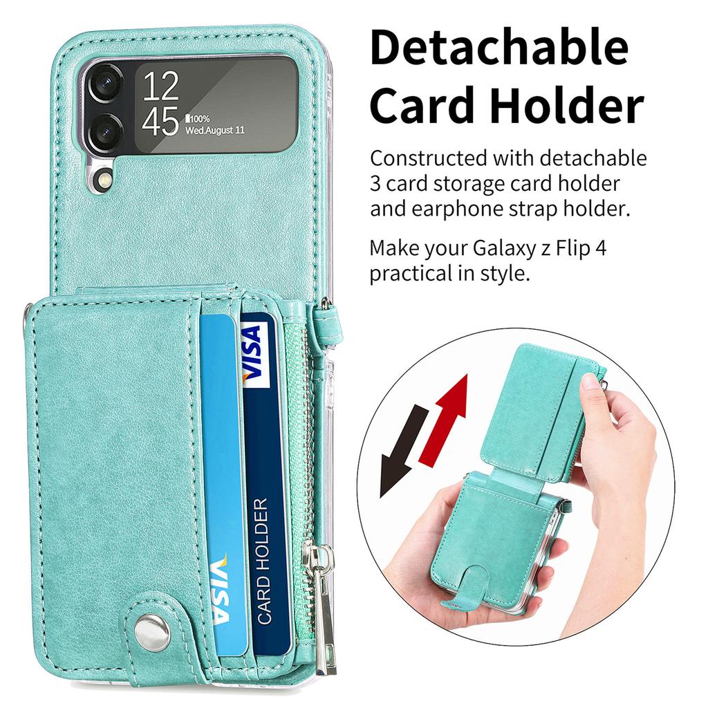 Кожаный складной чехол с полной защитой для Samsung Galaxy Z Flip 4 5g Flip4 Flip3 Flip 3 Business, чехол на шнурок