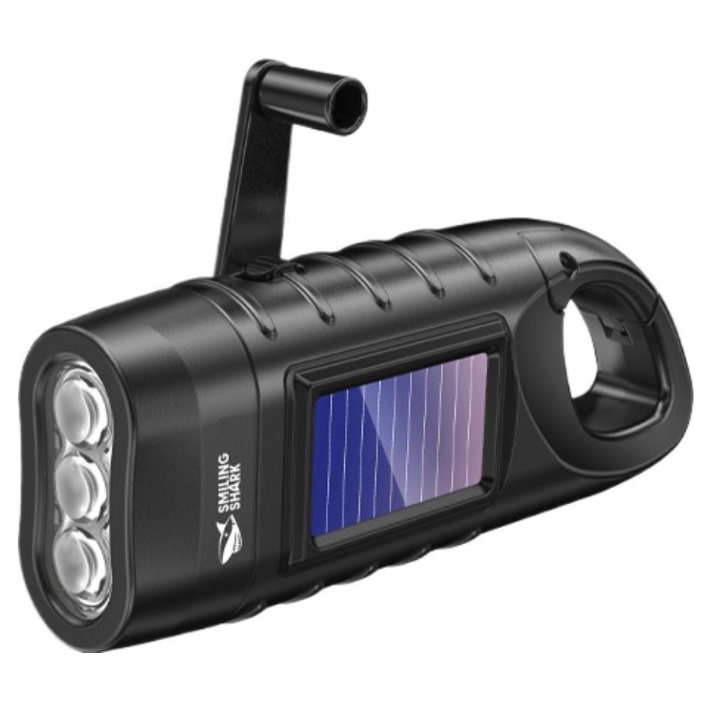 Портативный светодиодный фонарик, лампа для палатки, динамо-машина с ручным приводом, солнечный фонарь для кемпинга на открытом воздухе, пеших походов, дальнобойный аварийный фонарь