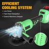 8100rpm 20V Brushless Cordless Angle Grinder Industrial DIY Tool Battery Powered with Grinding Wheel