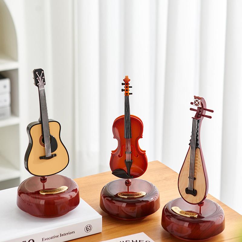 Ретро Фонограф Музыкальная Шкатулка Мини Музыкальная Шкатулка Классическое Искусство Декор Музыкальная Шкатулка Домашнее Искусство Без Батареи Декор Для Рабочего Стола Новогодние Подарки