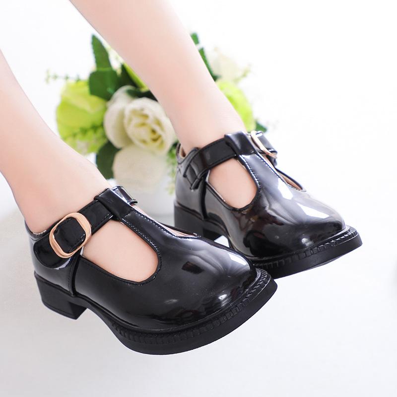 Новые однобортные туфли для девочек с мягкой подошвой, студенческие туфли для выступлений