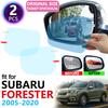 Для Subaru Forester SG SH SJ SK 2005~ Полное покрытие Зеркала заднего вида Водонепроницаемая Антизапотевающая Пленка Аксессуары 2008 2012 2013 2018