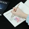 Креативный блокнот серии «Темная Ночь Планет» в форме Луны с вырезами – Трехскладная книга для деловых записей