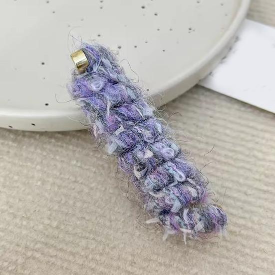 Радужная телефонная спиральная резинка для волос, зажим для хвоста, инструмент для плетения косичек, цветная кашемировая шерстяная спиральная повязка на голову для девочки