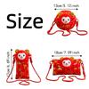 Thickened Lucky Red Pocket Cartoon New Year Red Envelope Money Packing Bag  Chinese New Year Gift