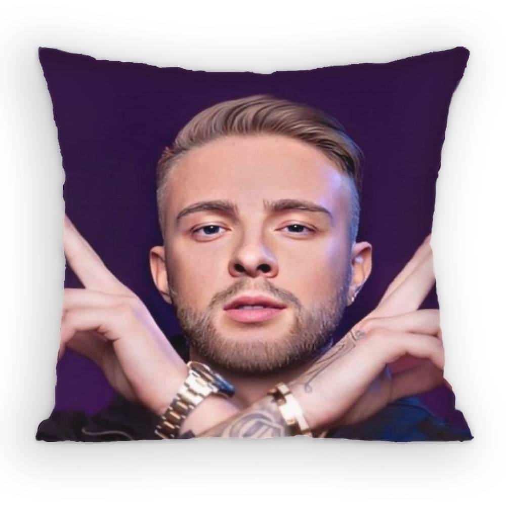 Rapper EEgor Singer KKreed Pillow Case Sofa Living Room Bedroom Headboard Backrest Cushion Square Cushion Nap Time