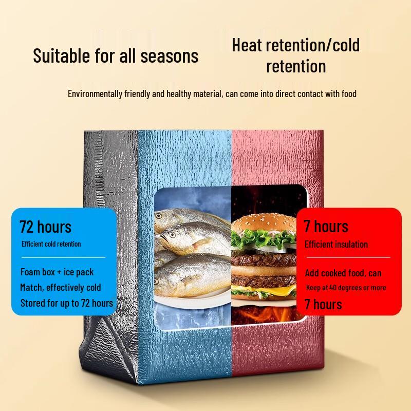 Miao Jia Yi 3D Insulated Disposable Fresh Food Bags
