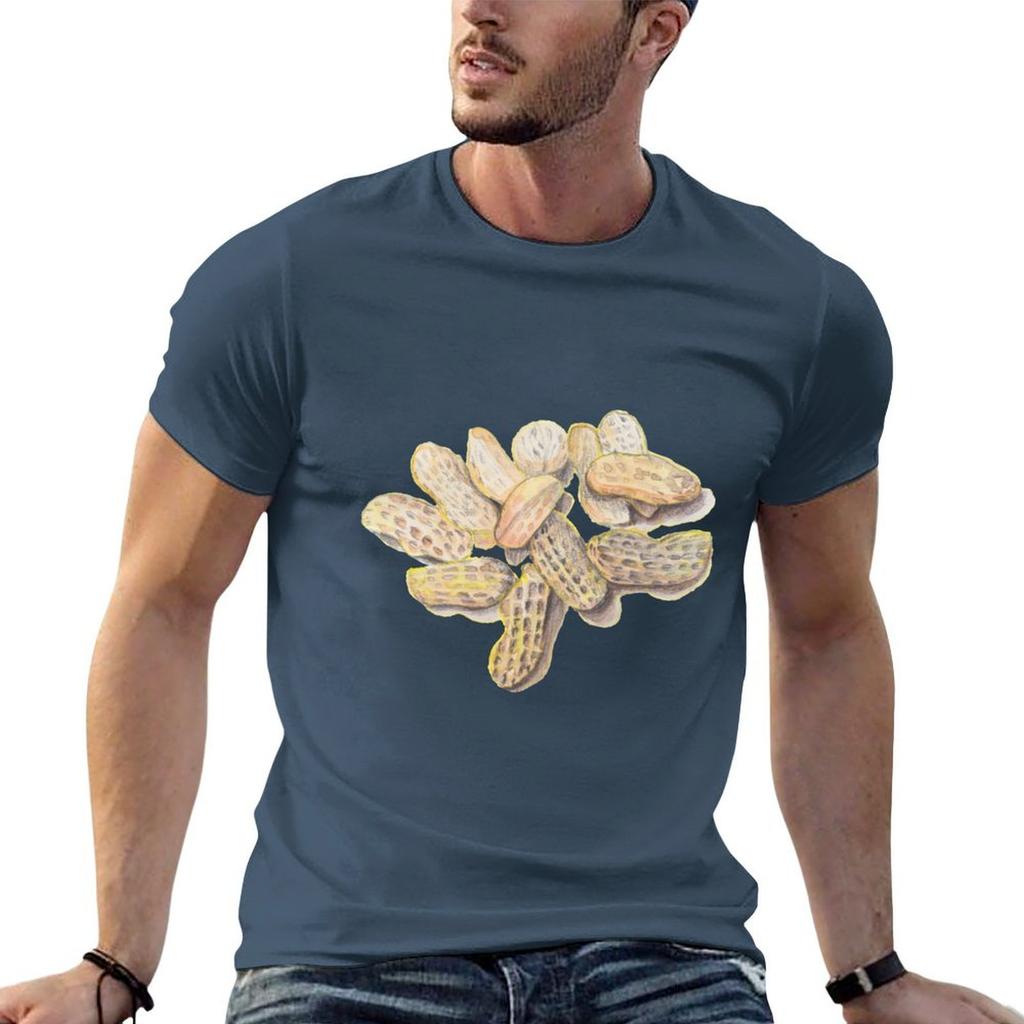 Im The Perfect Snack Just A Small Pile Of Nutty Peanuts Tshirt Retro Graphic Print Tshirt