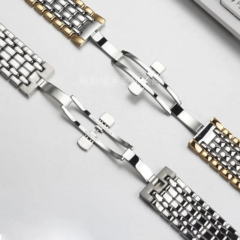 Браслет из нержавеющей стали для часов Longines, великолепный ремешок для часов L4.921/L4.805, металлический ремешок для часов, мужской точный браслет 18 20 мм