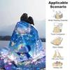 1pc, Doraemon Home Blanket, Soft Flannel Throw for Couch, Bed, Travel, Camping, Car, Beach, Office Nap, Perfect Gift for FriendsB094