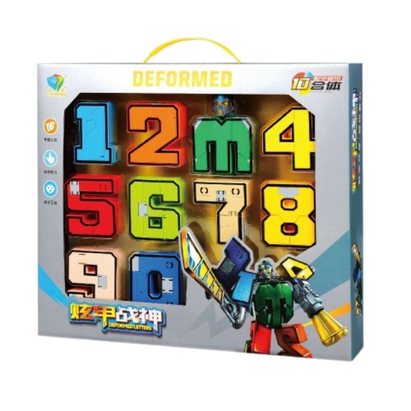 Цифровой Трансформер Робот Игрушка Учи Буквы Цифры Цвета