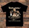 Хлопковая футболка с коротким рукавом Tom Jones 59-я годовщина, унисекс, все размеры S5XL