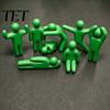 Multi Purpose Display Figures 8 Pcs Meccha Chameleon Figurines, 3D Printed Articulated Action Interactive Models Figures, DIY Blank Graffiti Painting