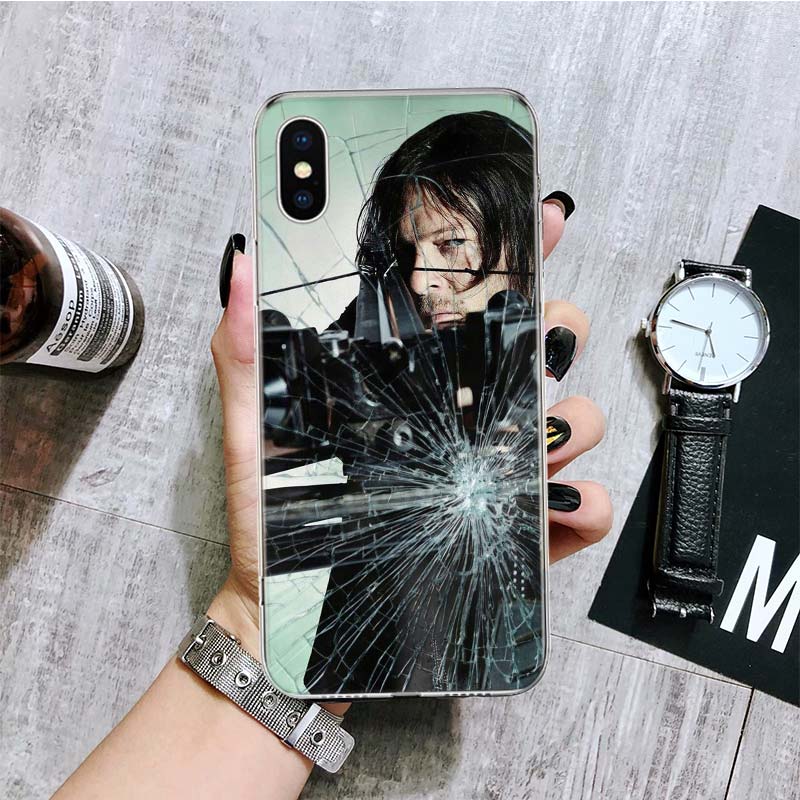 The Walking Dead Daryl Dixon Phone Case For iPhone 18 17 Air 16 15 Plus 11 14 Pro Max 13 Mini 12 7 8 + SE Pattern Art Customized Co