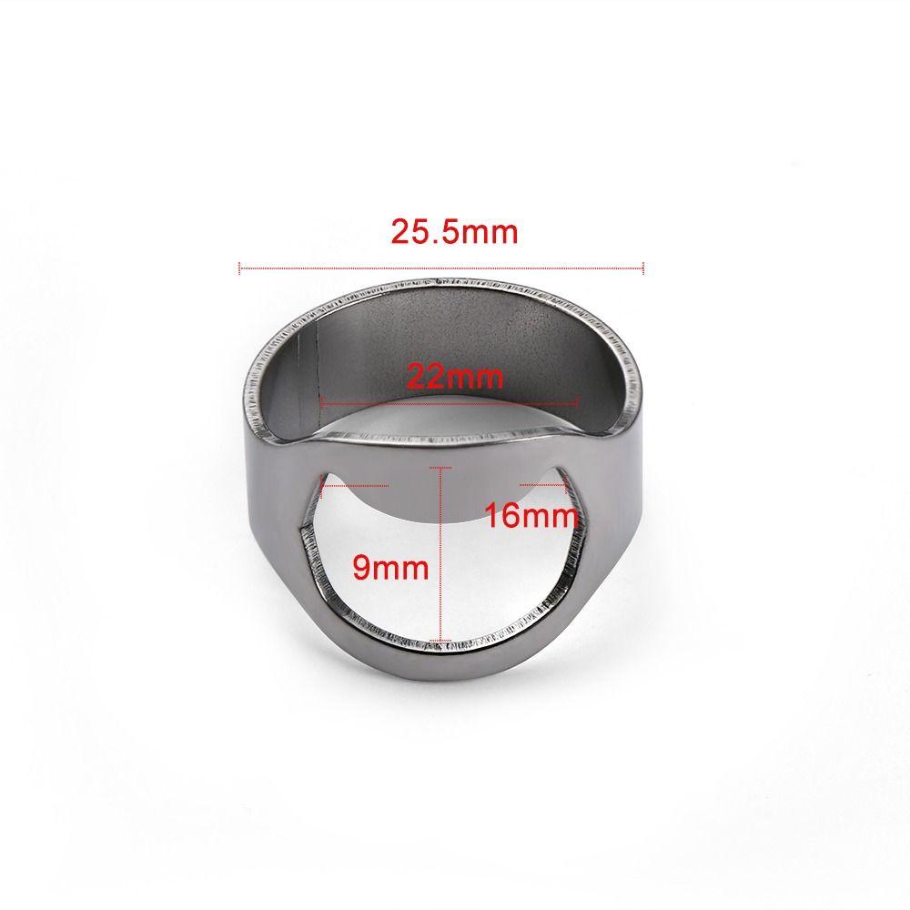 Уникальные принадлежности для бара Кухонный инструмент из нержавеющей стали Открывалка для пивных бутылок Открывашки для колец Гаджеты