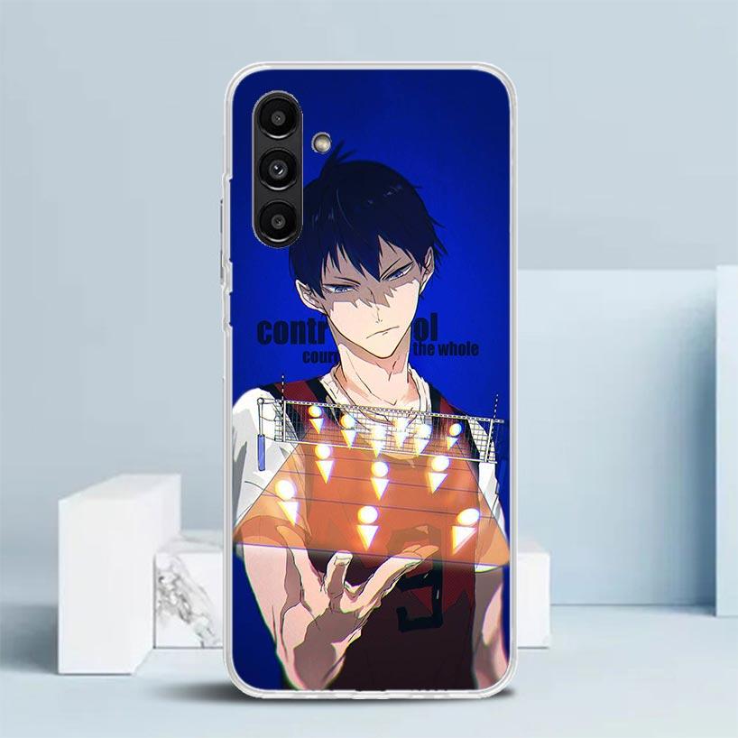 Чехол для телефона Haikyuu Oya Волейбол Аниме для Samsung Galaxy A17 A37 A57 A16 A15 A14 A13 A56 A55 A54 A53 A36 A35 A34 A33 A26 A25 A