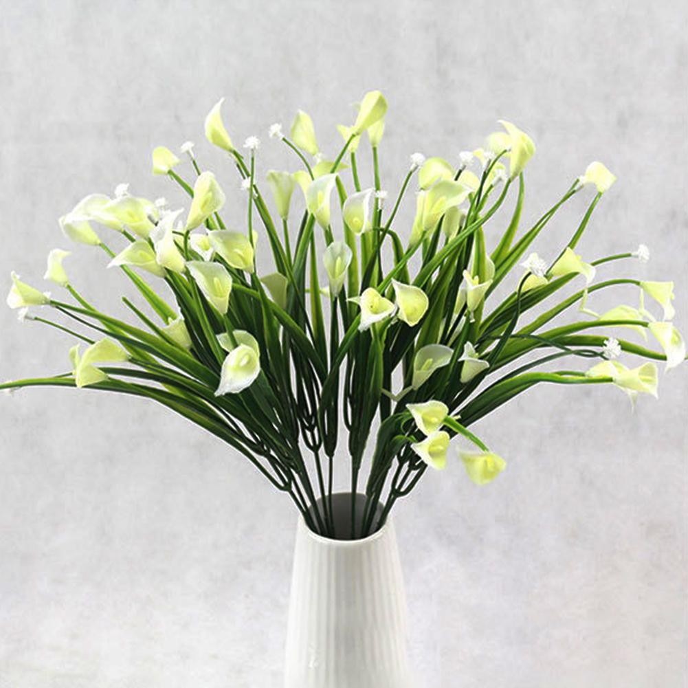 1шт искусственная гипсофила каллы цветы растение свадьба свадьба домашний декор рождественский орнамент