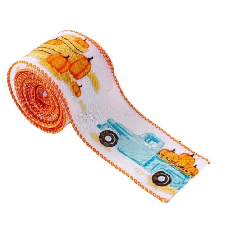 Классические осенние декоративные ленты для проектов и украшения подарочных корзин