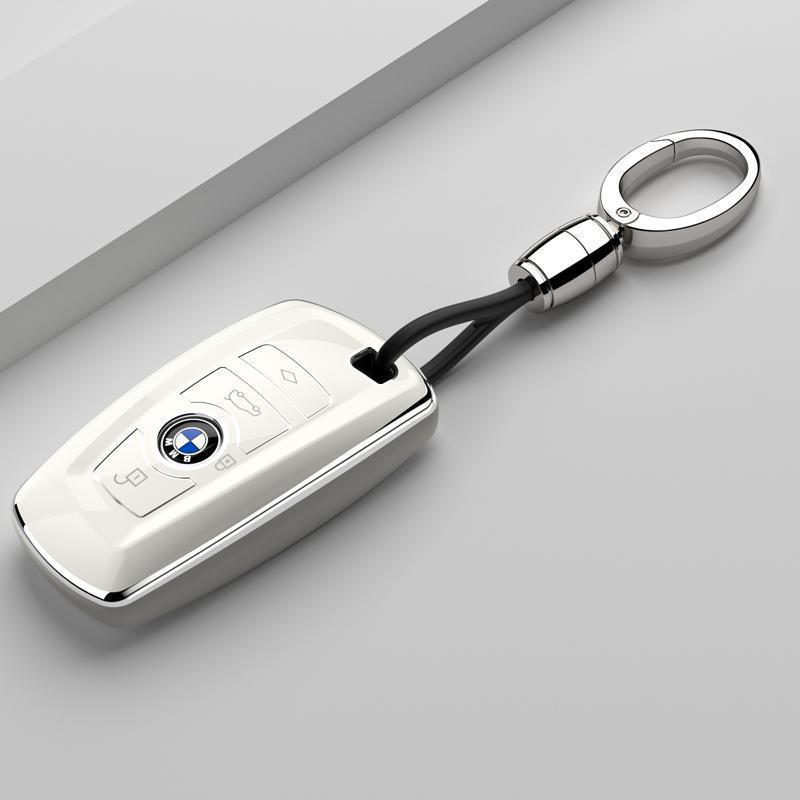 BMW X3 Key Case (2011-2016 Models) - Luxury Shell with Buckle, Simple Design for Men