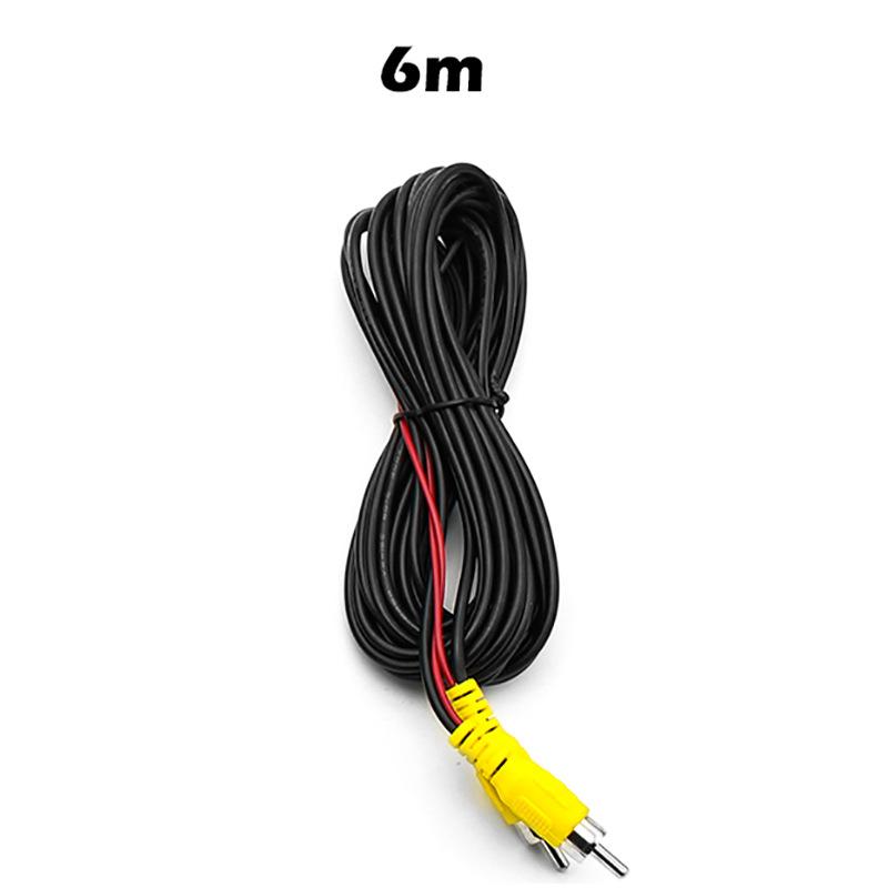 1mdc/6m/8m/10m/15m/20m Car Rear View Camera Video Extension Cable Auto RCA AV Cable Wire Harness