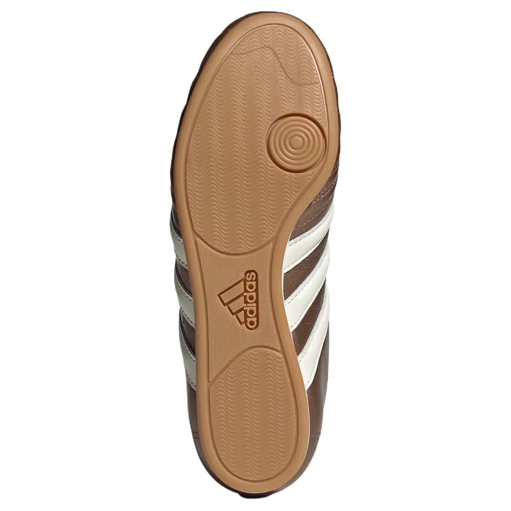 adidas Таэквондо Коричневые Бело-коричневые Женские Кроссовки Б/У-Коричневые JS4025