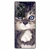 Чехол для ZTE Axon 40 Pro Мультяшный Силиконовый ТПУ Мягкий Чехол для Телефона для ZTE Axon 40 Pro 5G Funda Кошка Axon40 Pro Ударопрочный Coque