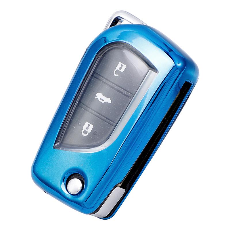 TPU Soft Rubber Key Shell for Toyota Levin, Corolla, Camry, RAV4, Rongfang, Reiz