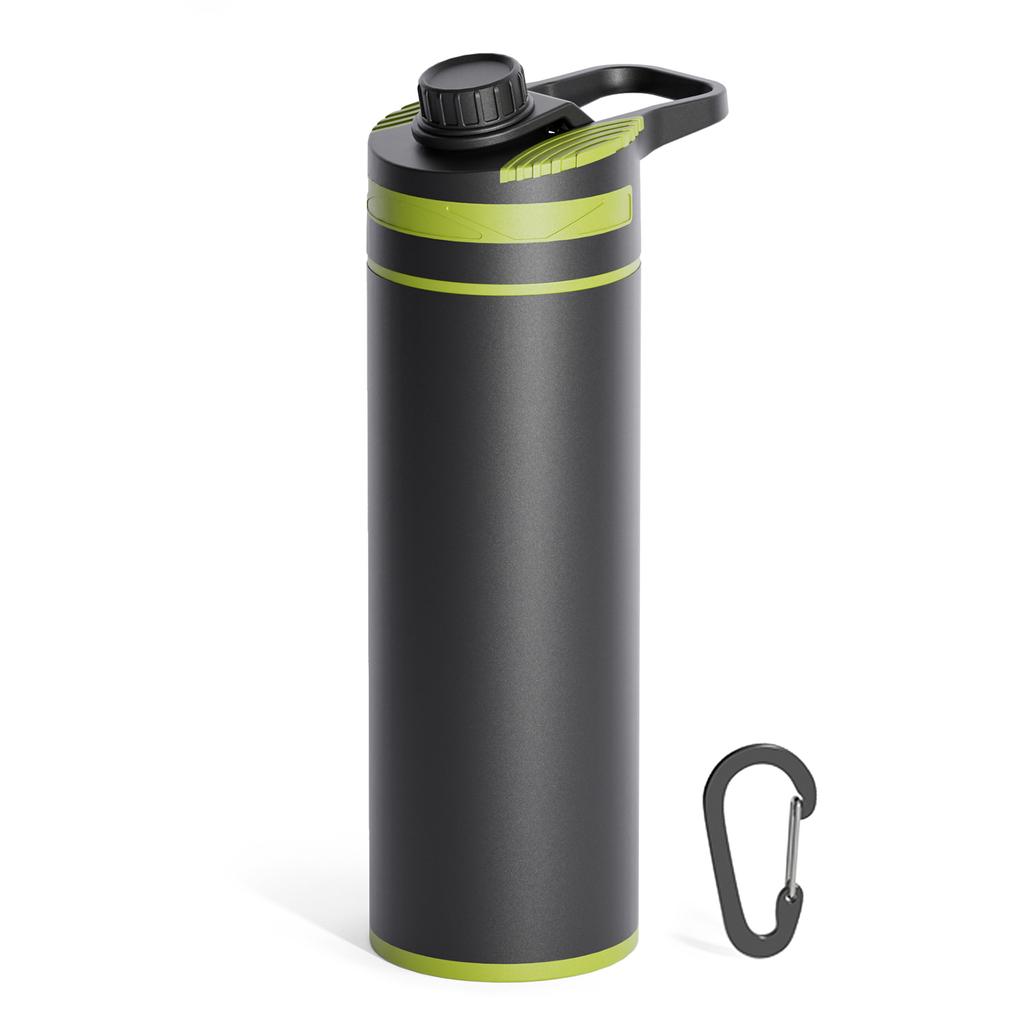 Clearly Filtered Water Bottle Ultra-Fine Filter Portable Outdoor Water Purifier for Hiking Camping and Travel Water Filter