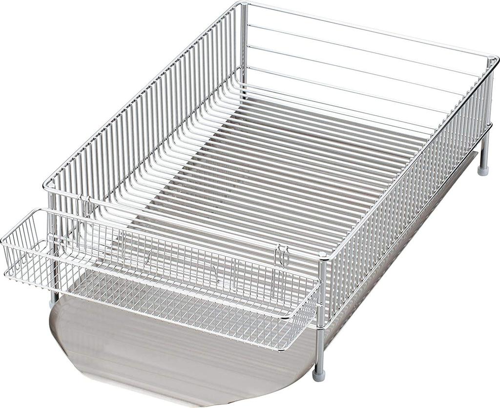 Large Drainer Horizontal Drainer Stainless La Easy To Made In Japan Basket, Type, 3-Piece Set, Rack, Steel, Base, Labase, Use, Beautiful, Stylish,