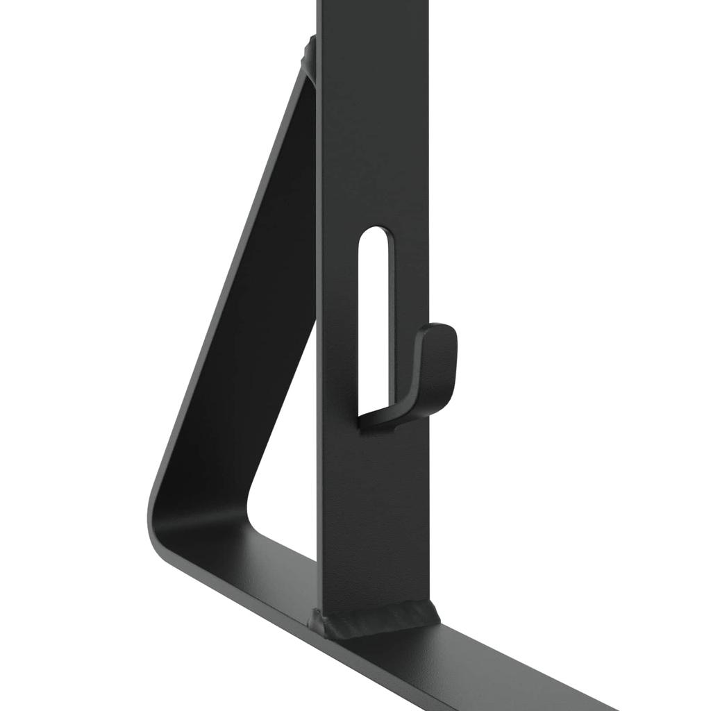 Snow Guard Support Black 29.5 x 3 x 34.5 cm Steel
