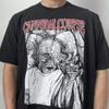 Cannibal Corpse 2000-е Графика Группы Черная Футболка с Коротким Рукавом Унисекс Репринт Унисекс Футболка