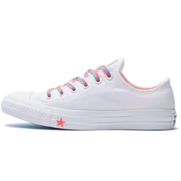 Converse Chuck Taylor All Star Comfortable Low Top Canvas Shoes Women Sneakers White 564117C