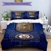 3pcs Duvet Cover Set (1*Duvet Cover + 2*Pillowcase, Without Core), Chelsea Football Club Print Bedding Set, Bedroom Decor, All‑Season, Birthday Gift