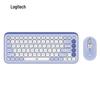 Logitech КОМБО ИКОНА ПОП Беспроводной набор клавиатуры и мыши