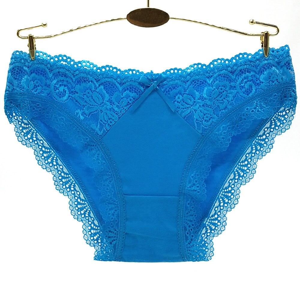 Женское нижнее белье, хлопковые сексуальные кружевные хипстерские трусики с низкой талией, повседневные трусы для молодых девушек, 6 шт.