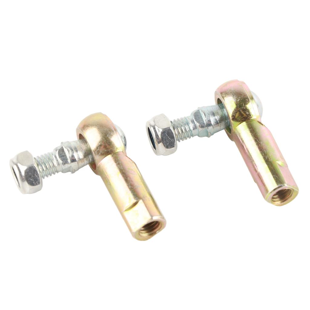 1 пара шаровых наконечников рулевой тяги 0,4 дюйма 10 мм, подходит для 110cc 125cc Quad Dirt Bike ATV Go Kart