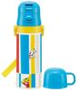 Skater Stainless Steel Water 430ml with Shimajiro SKDC4 Kids' 2-Way Bottle, Cup, Design,