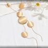 Metal Sequin Tassel Necklace Fashion Long Pendant Necklace Geometric Necklace  Party Celebrations