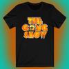 Черная футболка унисекс с логотипом The Gong Show Tv Game Show