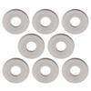 100Pcs Flat Washers 304 Stainless Steel Enlarged Screw Accessories Fastener Hardware M8x24mm
