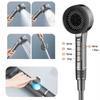 4 Modes Shower Head One-Key Stop Water Massage Shower Head  Bathroom Accessories