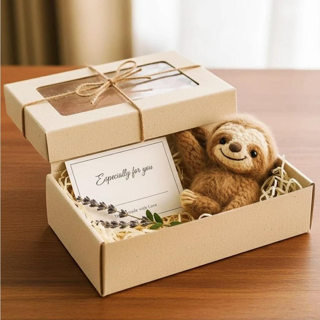 Ленивец Зеркало заднего вида Крючком Автомобильное украшение