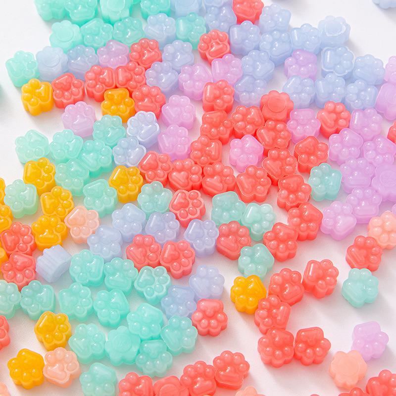 Светящиеся восковые печати с пятилистным клевером и звездой - разноцветные, 100 шт.