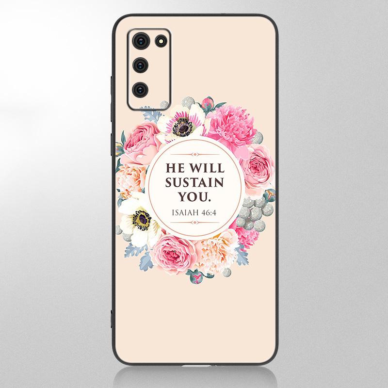 Чехол с изображением Библии Иисуса Христа и христианства для Samsung Galaxy A12 A02S A22 A32 A52 A72 A71 A51 A41 A31 A21 A11 A50 A70 A10S A20S