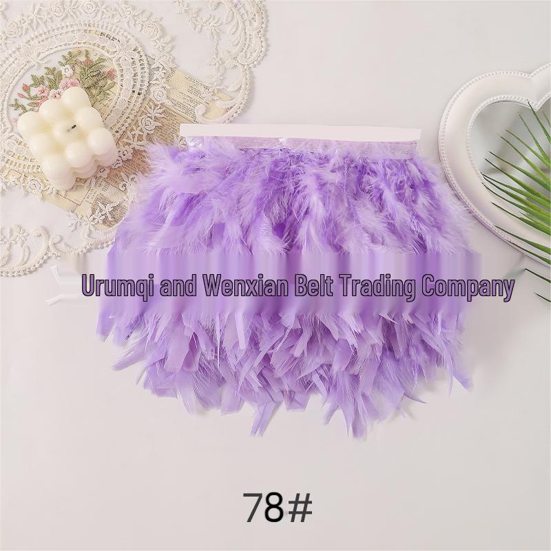 Отделка из перьев индейки 10-15 см для одежды, DIY и украшений